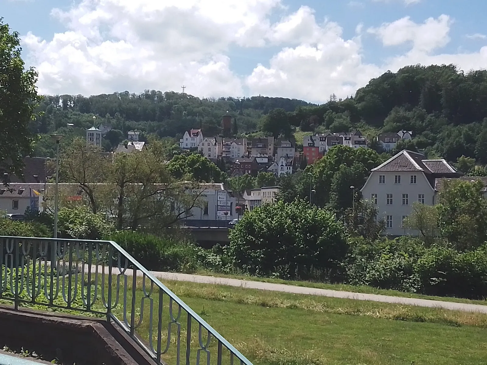 Фонтаны в Леннепарке, Хаген, Германия