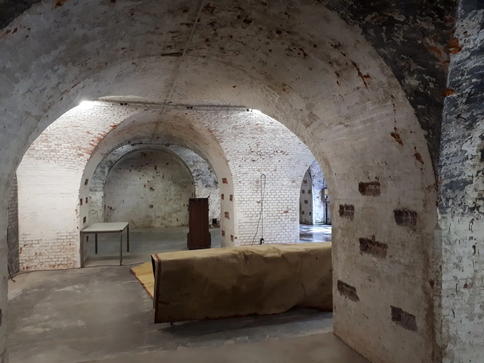 Вид на Форт Грауэрорт, историческую крепость в Штаде, Германия