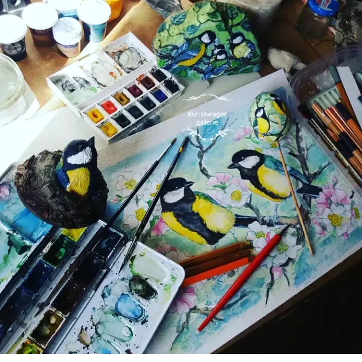 Здание галереи Kunstwagengalerie в Хорине