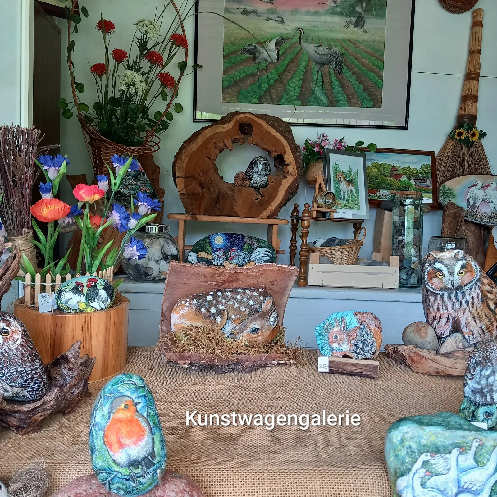 Здание галереи Kunstwagengalerie в Хорине