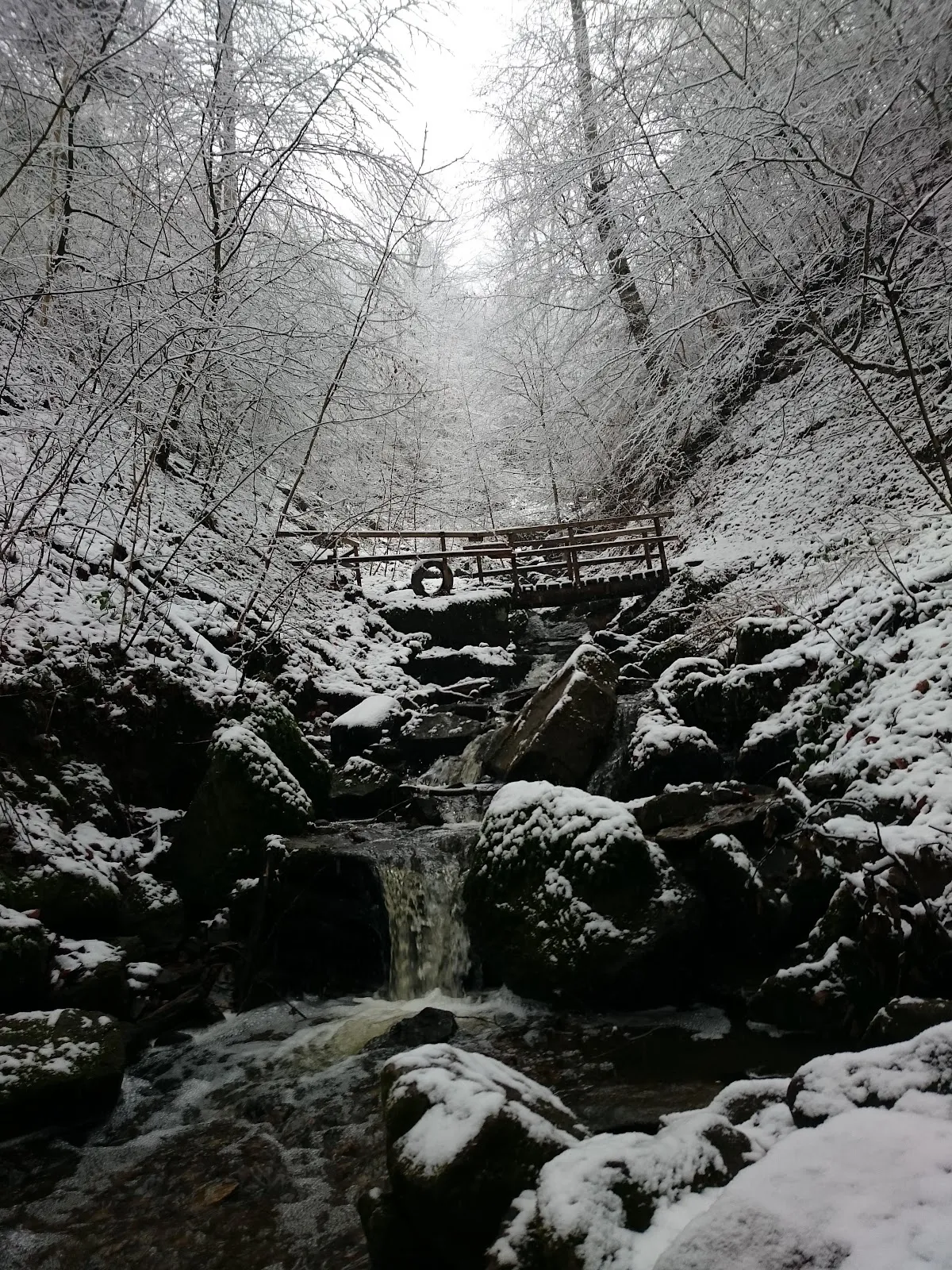 Геслахские водопады в Штутгарте, Германия