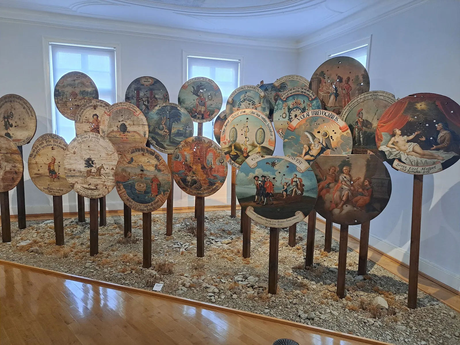 Экспонаты Гессен-Франконского музея