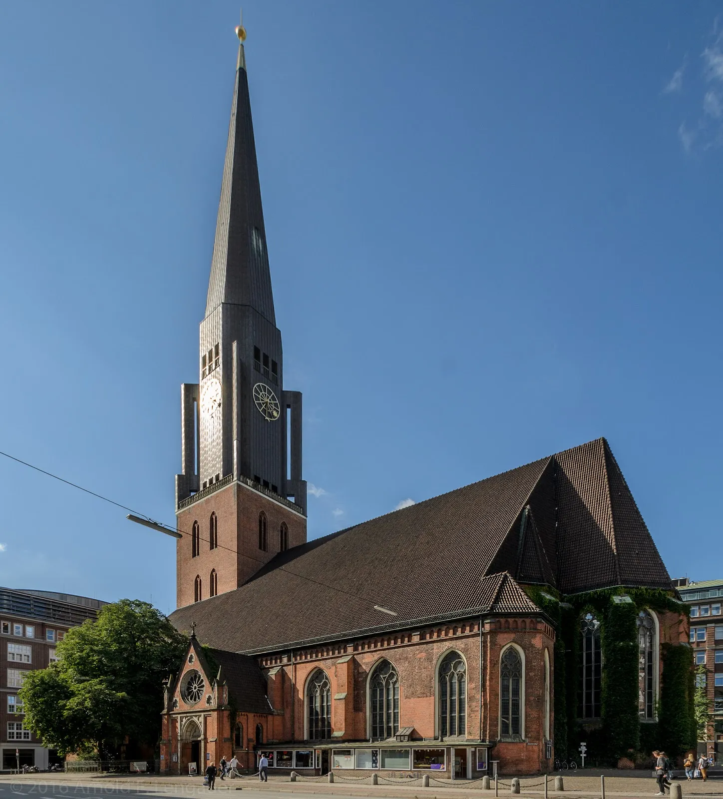 Главная церковь Святого Якоби в Гамбурге