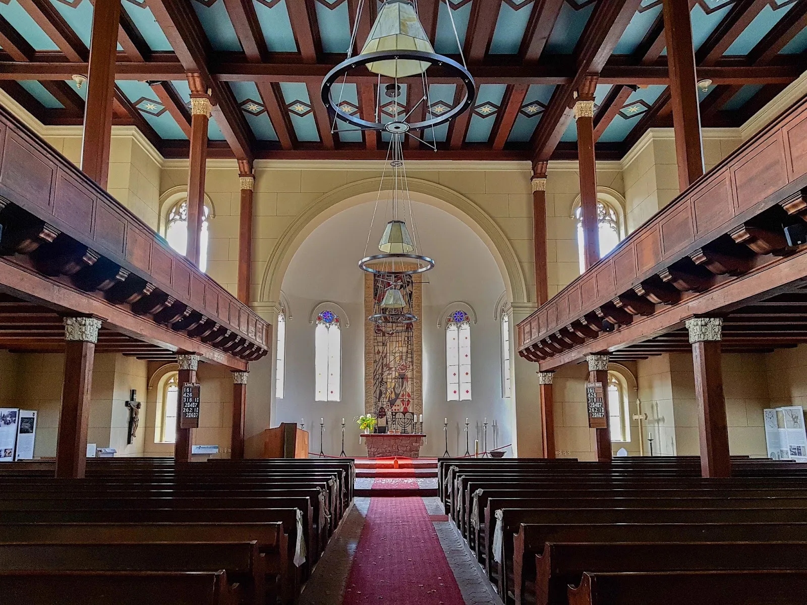 Городская церковь Фюрстенберга, Германия, вид снаружи