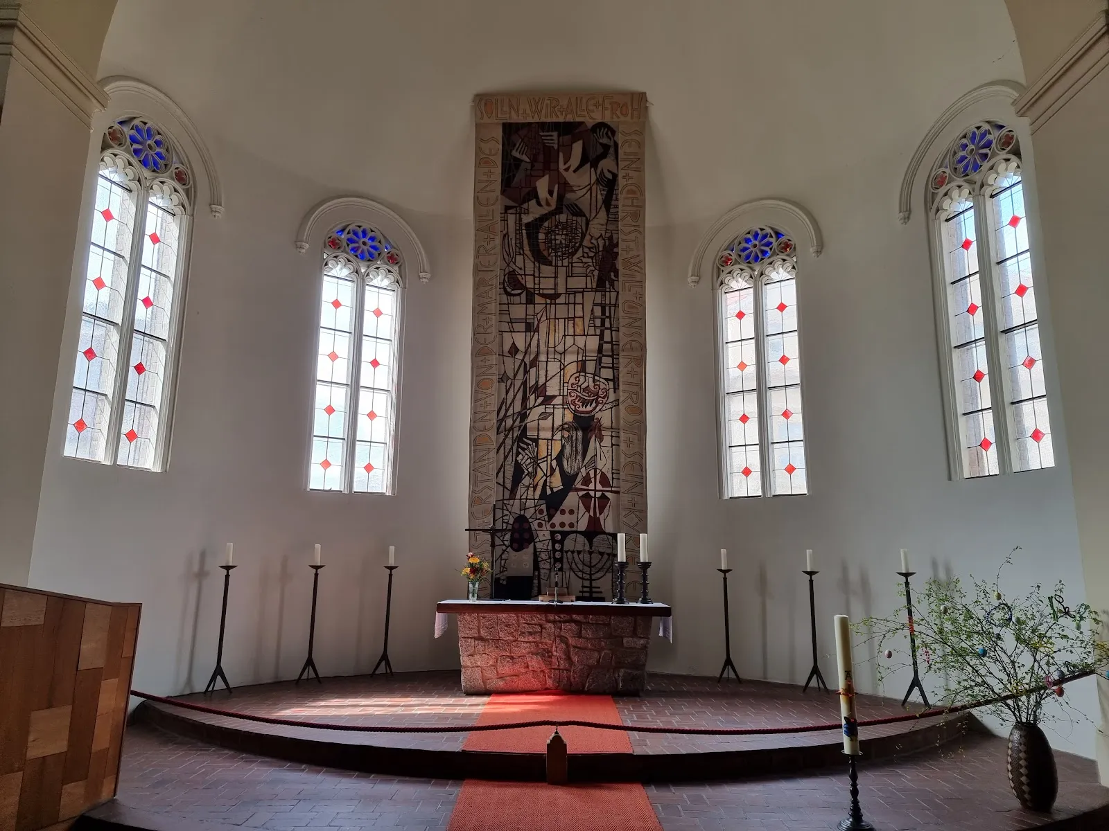 Городская церковь Фюрстенберга, Германия, вид снаружи