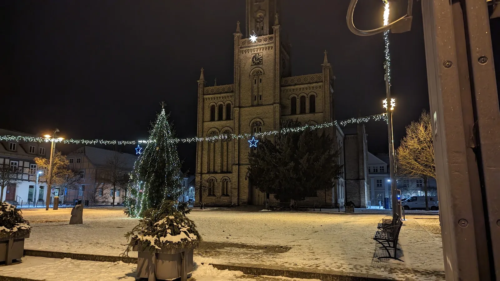 Городская церковь Фюрстенберга, Германия, вид снаружи