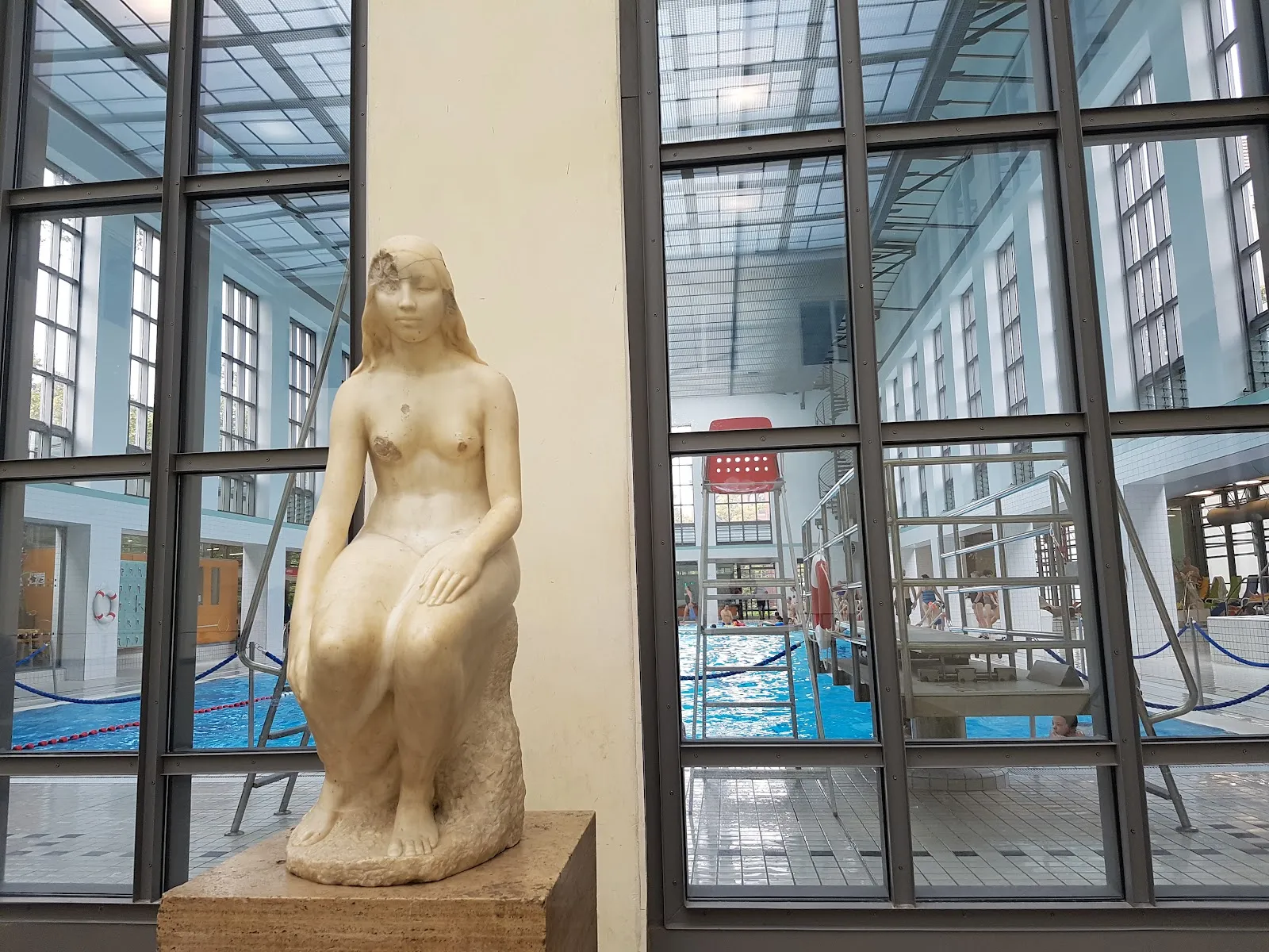 Плавание в бассейне Шёнеберг «Ханс Розенталь»