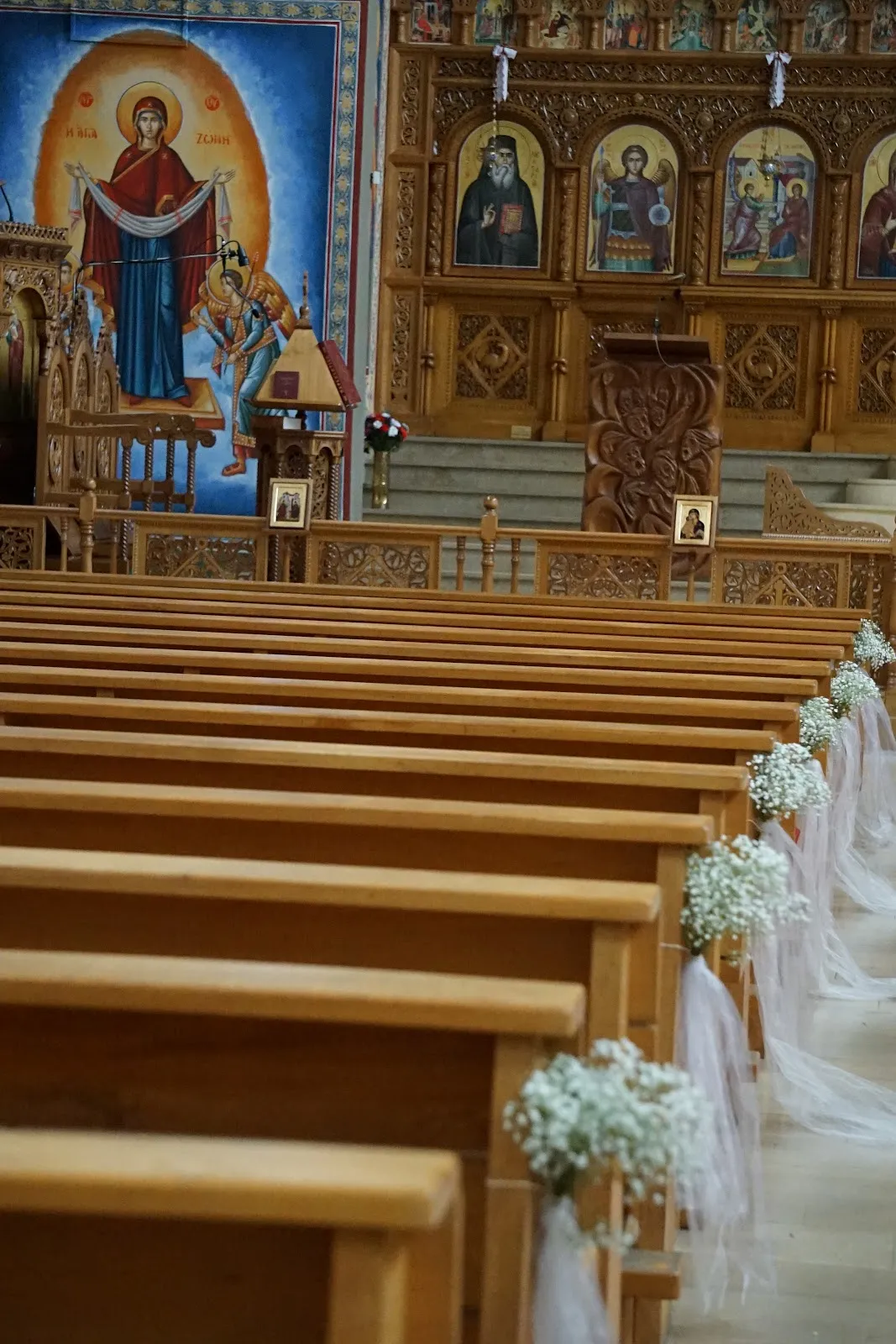 Вид на греко-православную церковь Благовещения Пресвятой Богородицы в Людвигсхафене