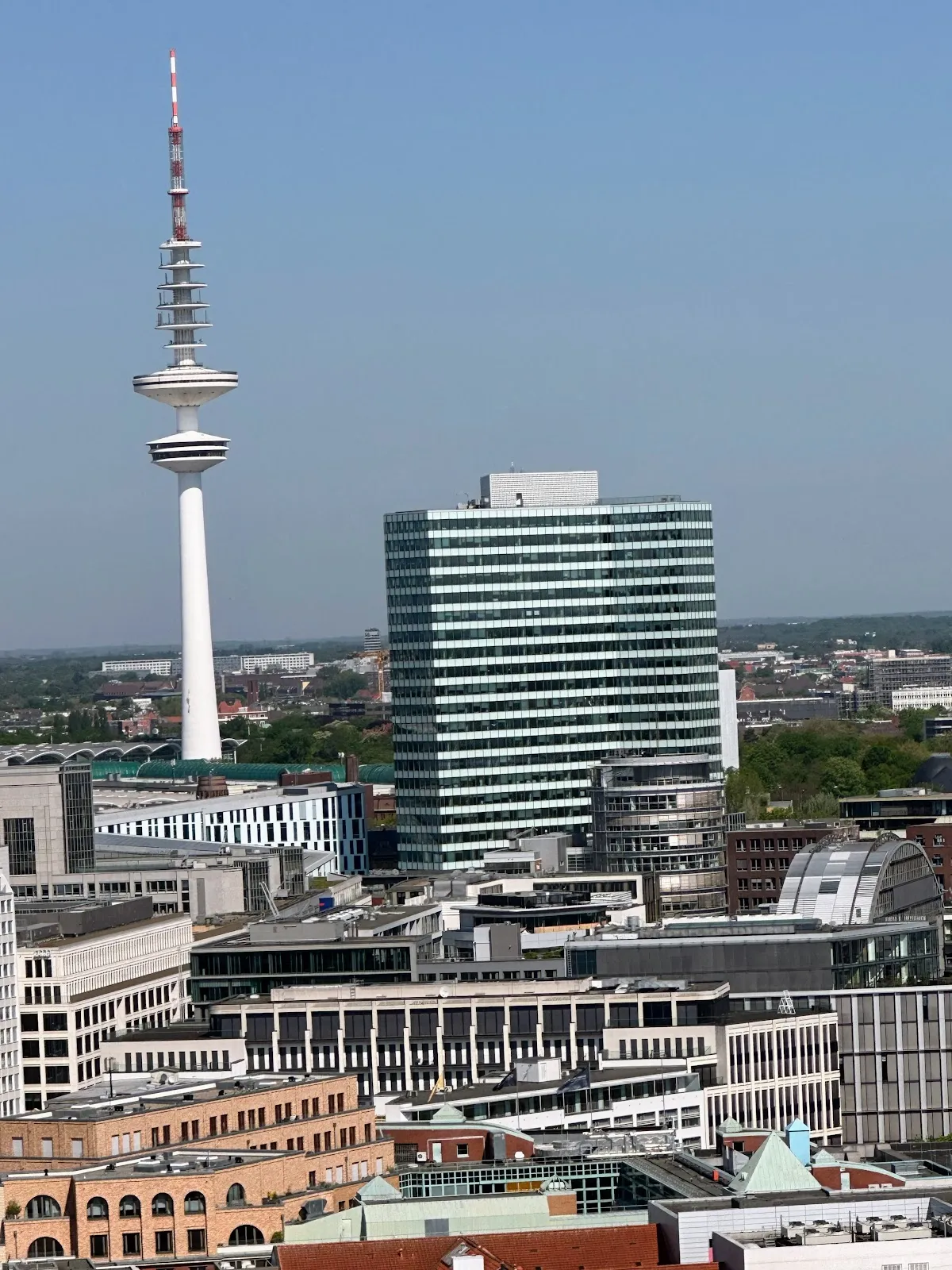 Исторические оборонительные сооружения Грюнанлаге Хопфенмаркт в Гамбурге.