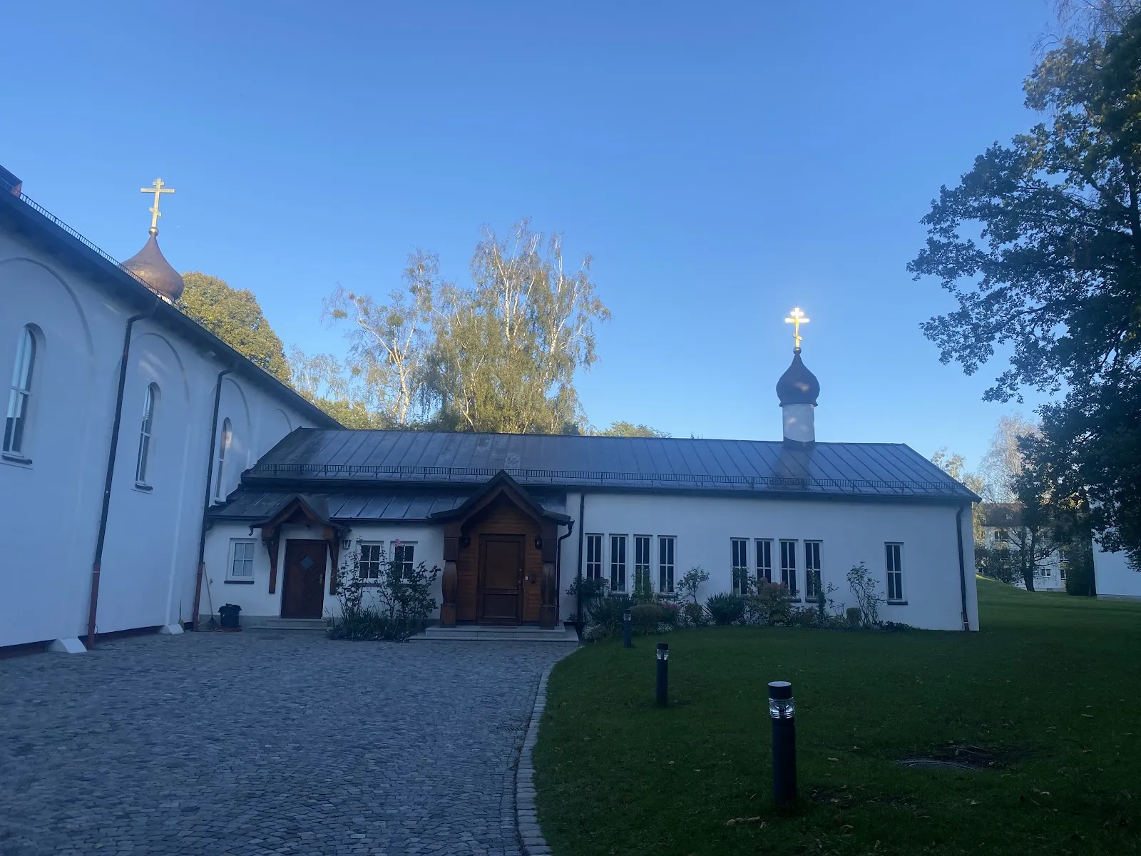 Внешний вид Храма Новомучеников и Исповедников Российских и Святителя Николая в Мюнхене