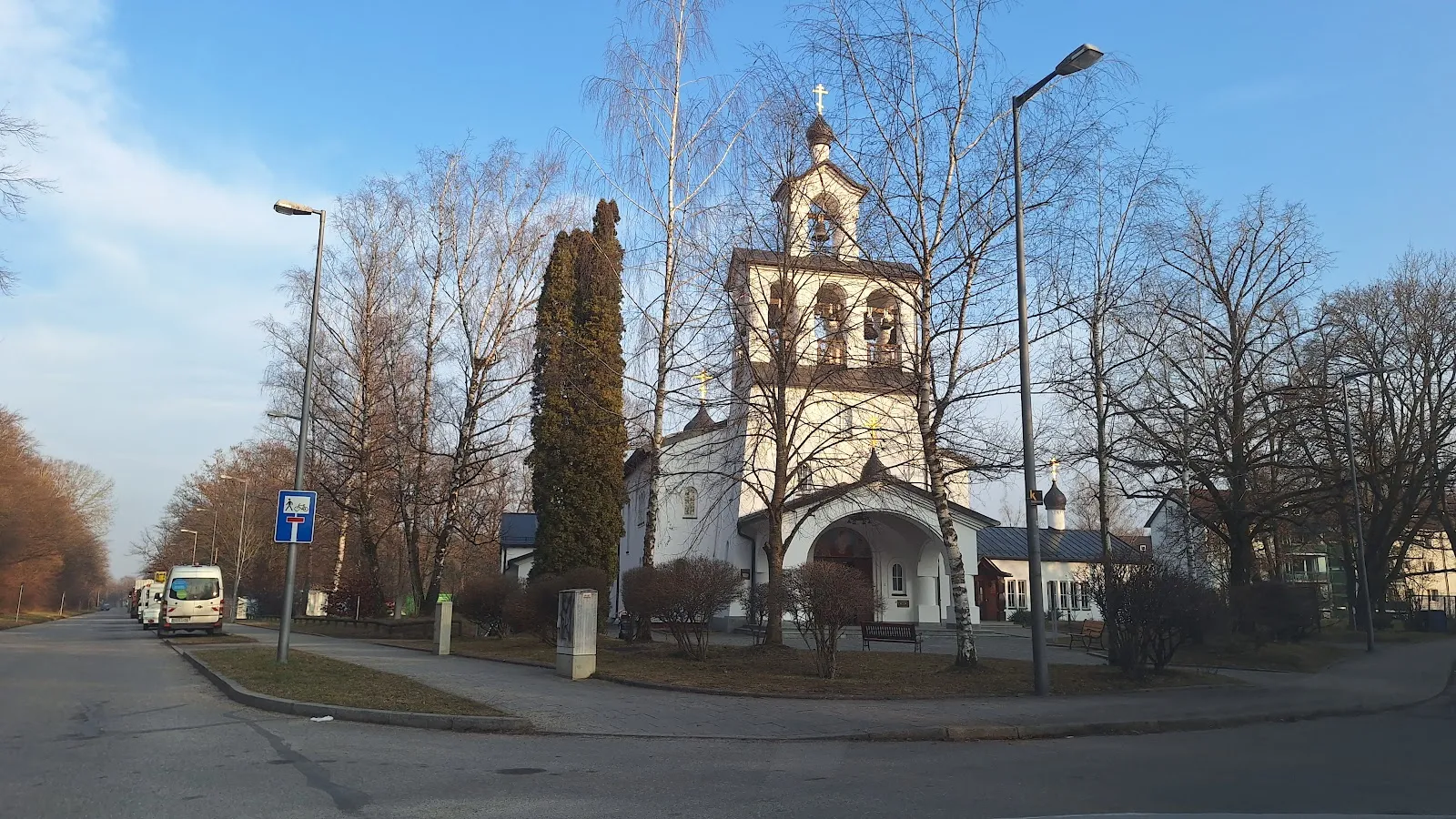 Внешний вид Храма Новомучеников и Исповедников Российских и Святителя Николая в Мюнхене