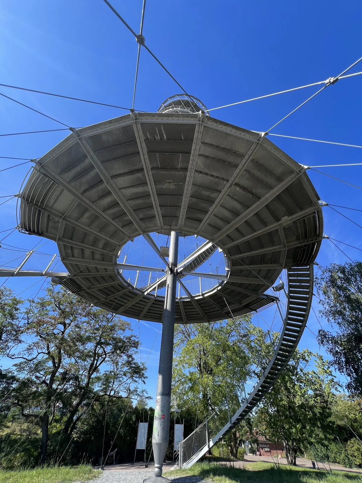 Вид на Хёэнпарк Киллесберг со знаменитой телебашней