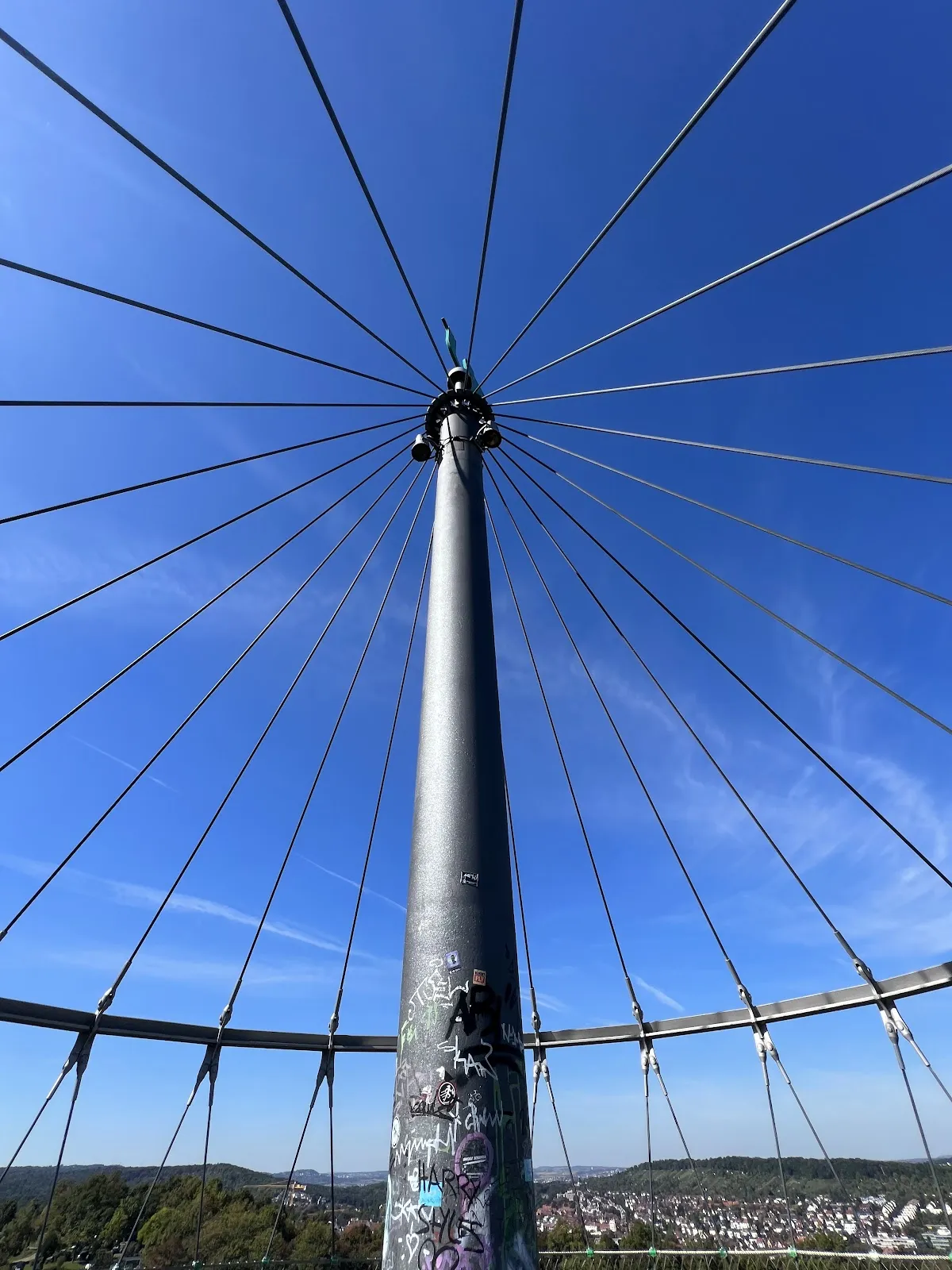 Вид на Хёэнпарк Киллесберг со знаменитой телебашней