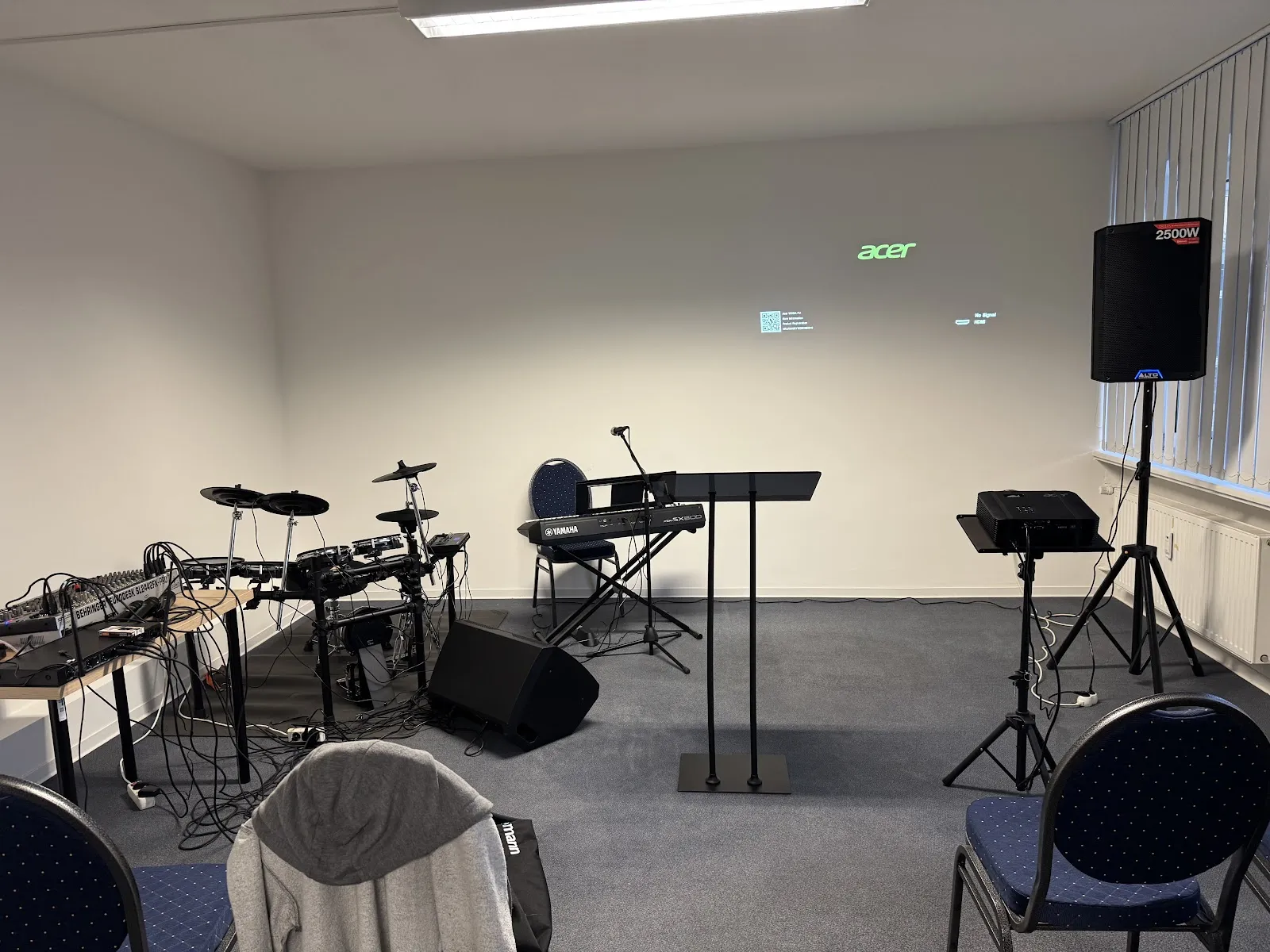 Внешний вид Каменной церкви в Гамбурге