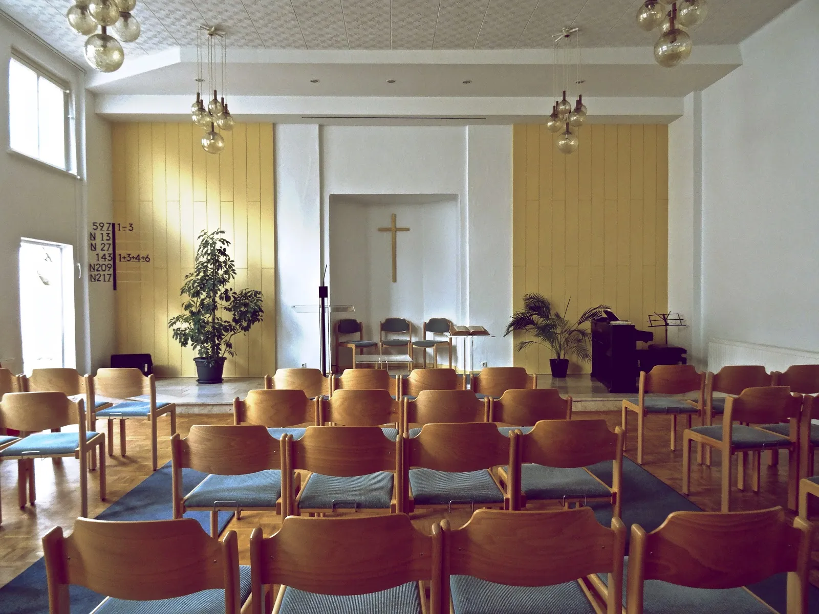 Старинная капелла на Гюизеттштрассе в городе Целле, Германия.