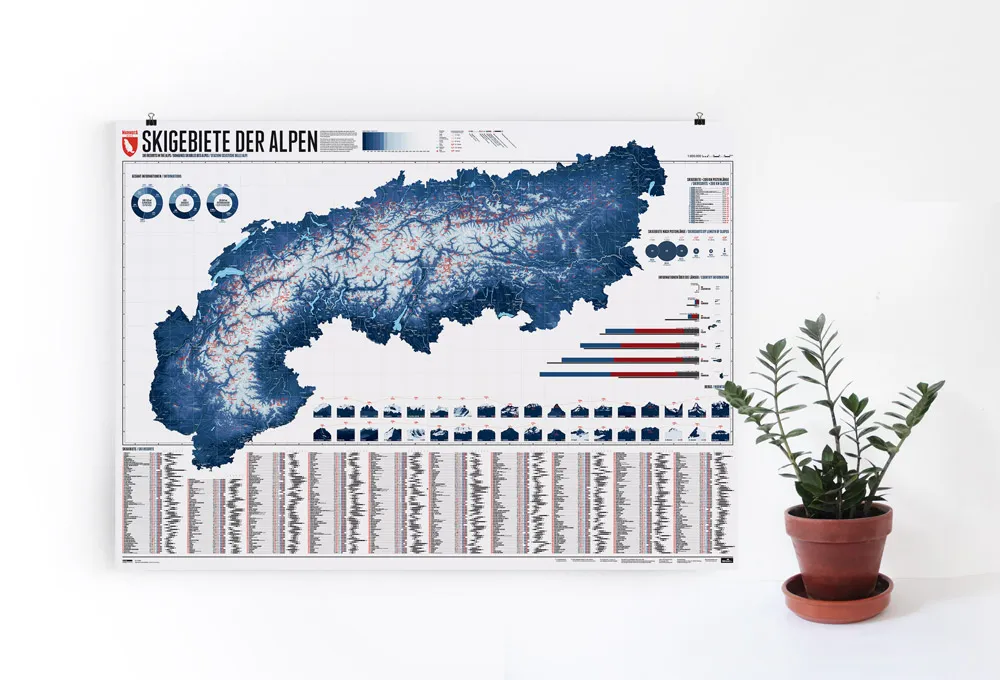 Интерактивная карта Гамбурга с отметками достопримечательностей.