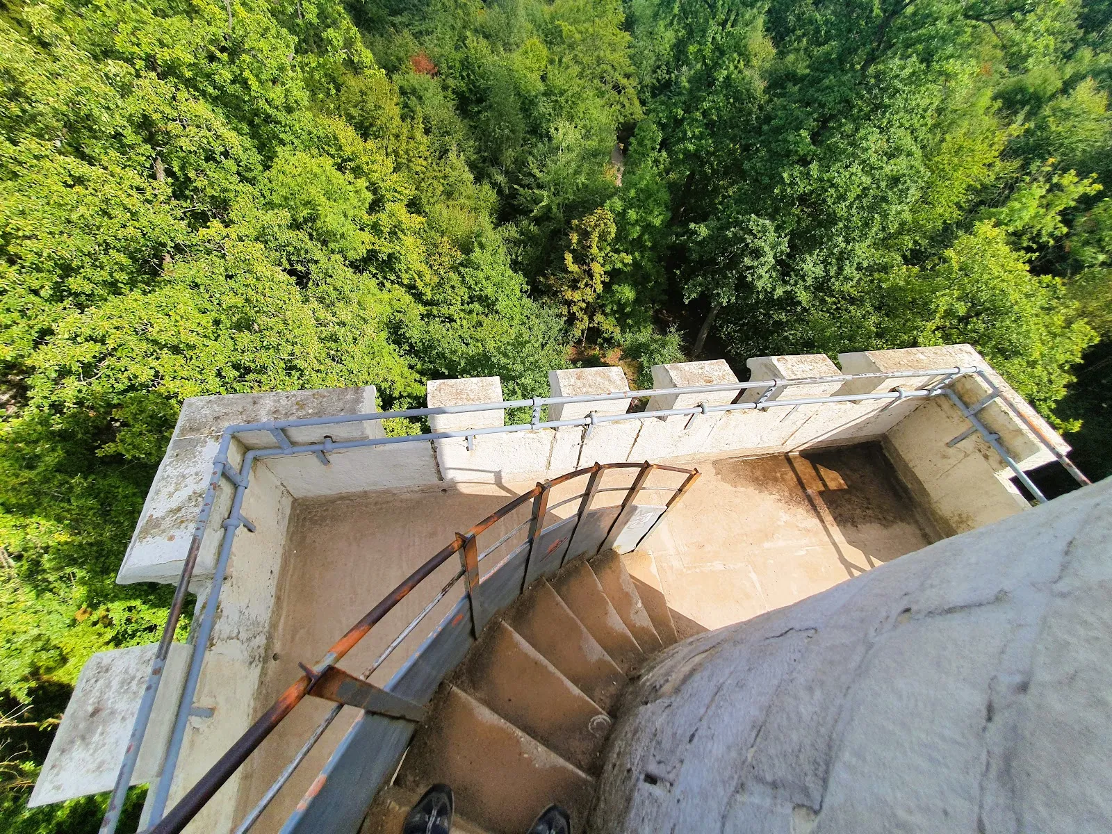 Вид с башни Кернентурм на окрестности