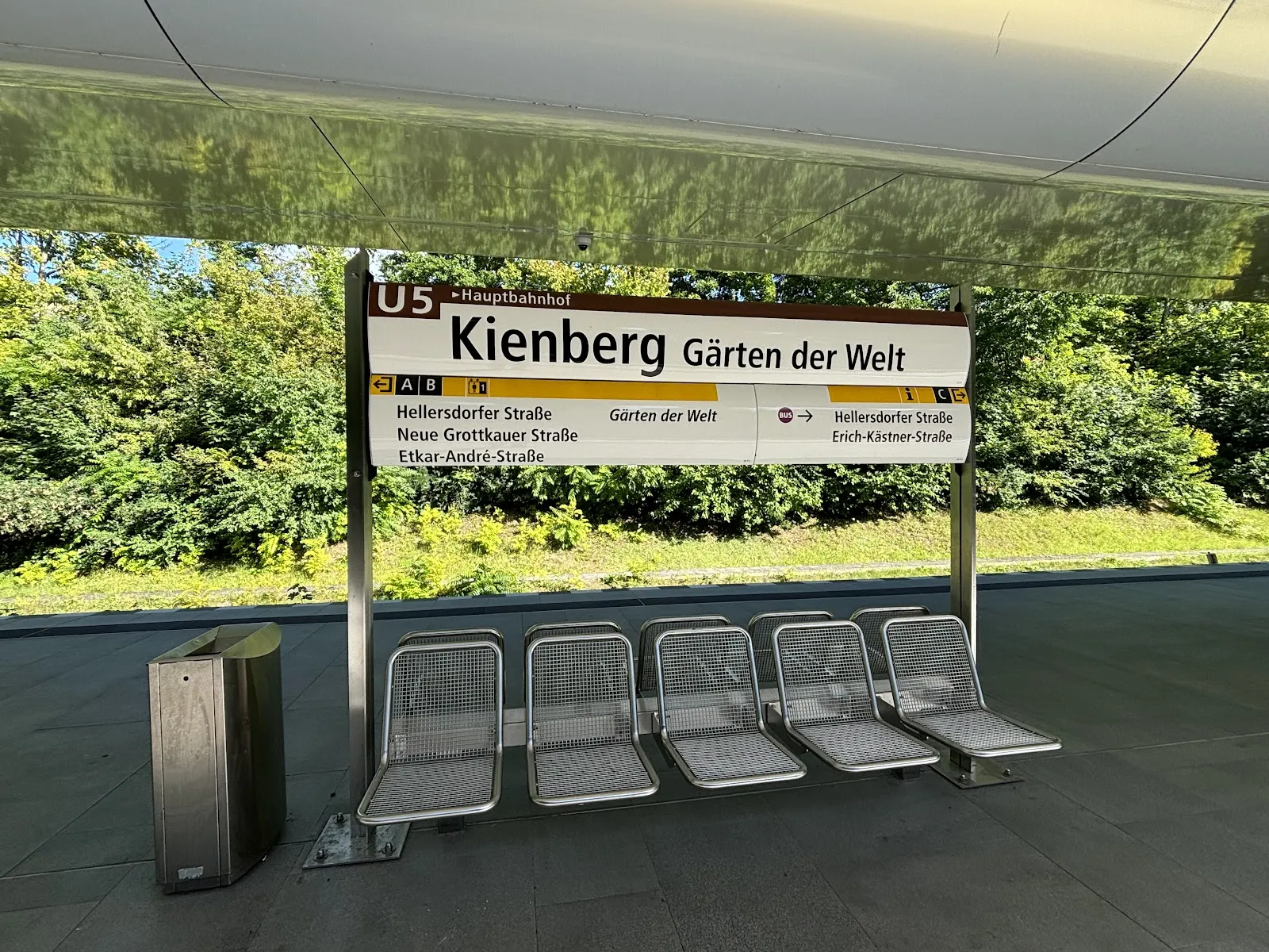 Парк Киенберг с международными садами в Берлине