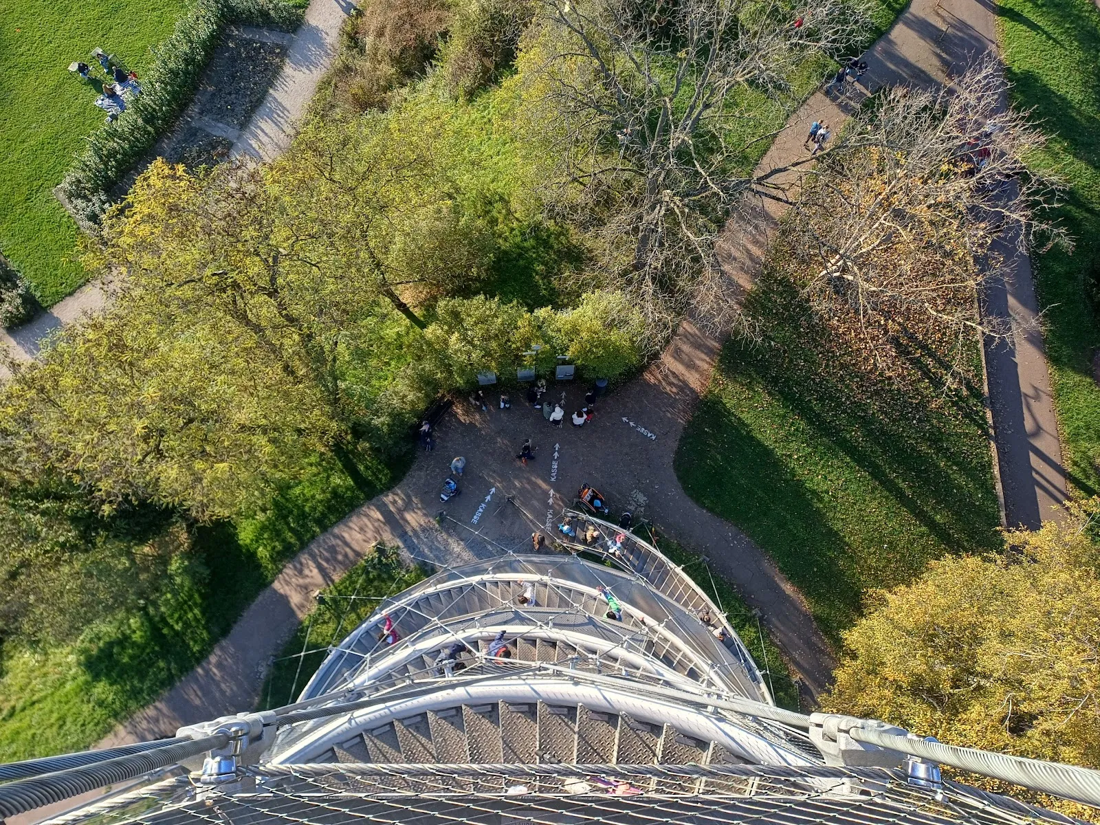 Вид на Штутгарт с Киллесбергской башни