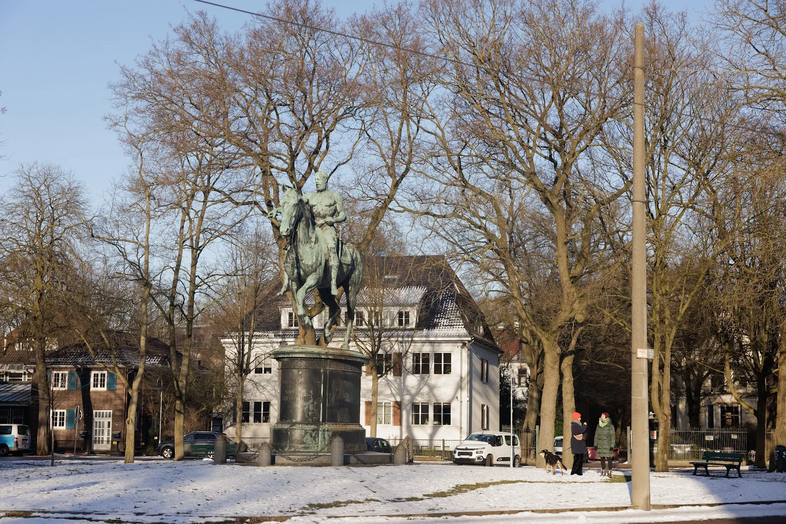 Конная статуя кайзера Фридриха III., Бремен, Германия