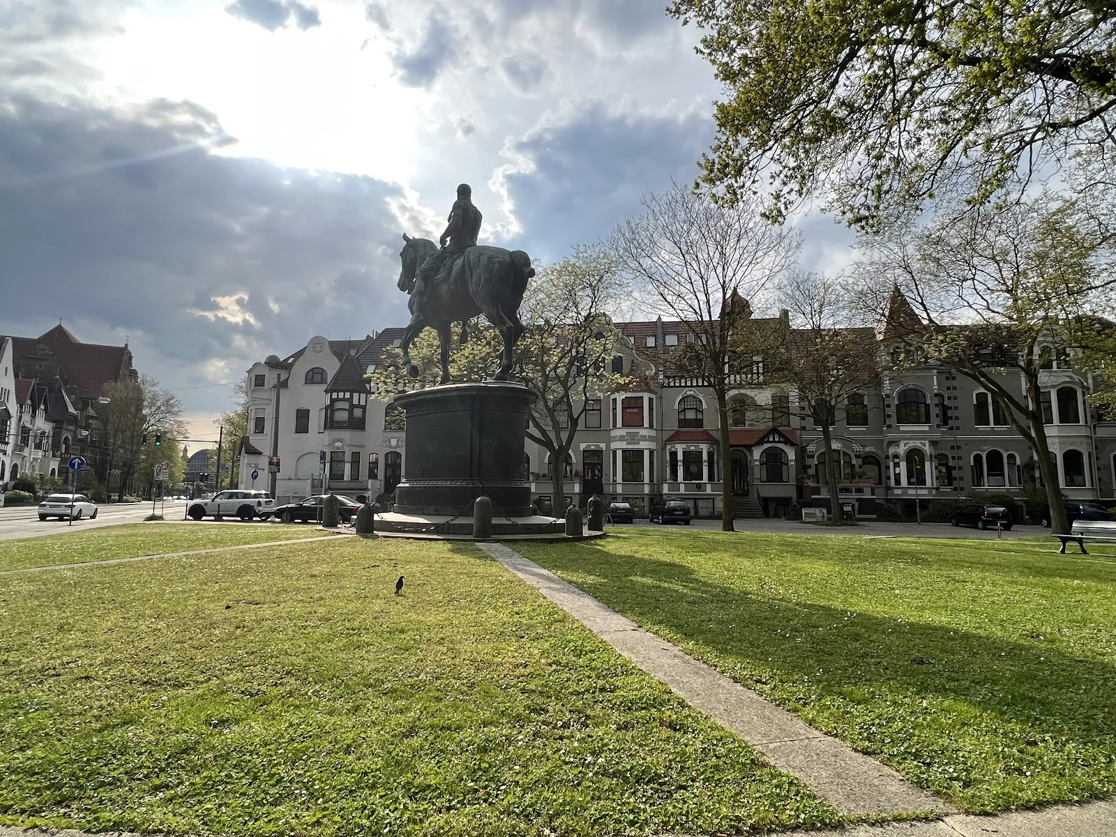 Конная статуя кайзера Фридриха III., Бремен, Германия