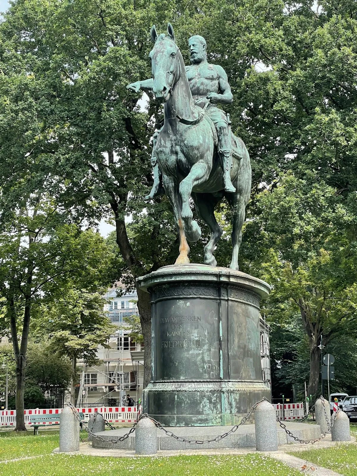Конный памятник кайзеру Фридриху III. в Бремене