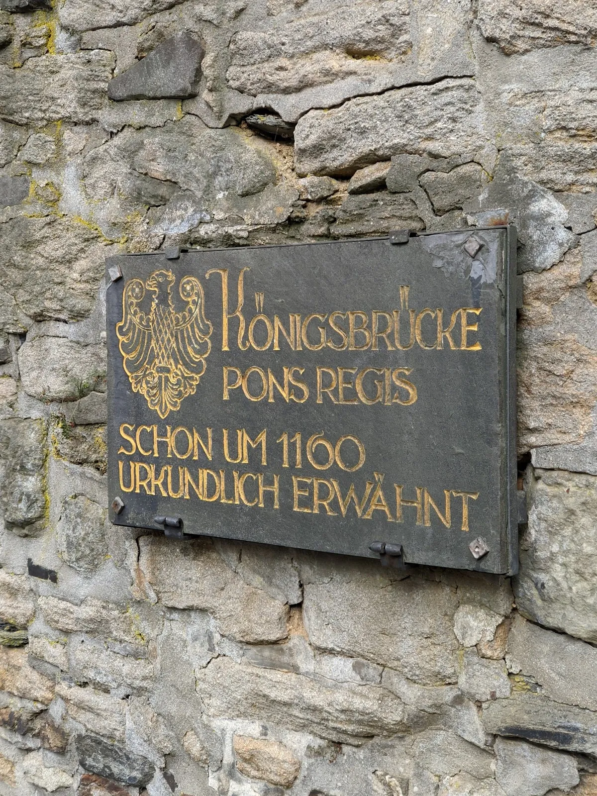 Королевский мост Понс Регис в Госларе, Германия