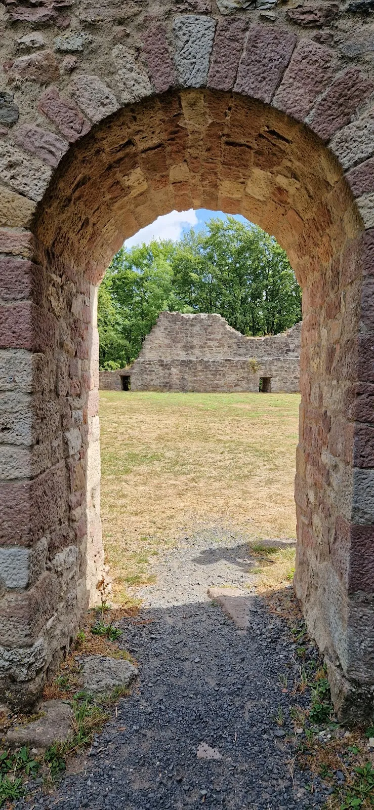 Вид на крепость Штекельберг в Германии