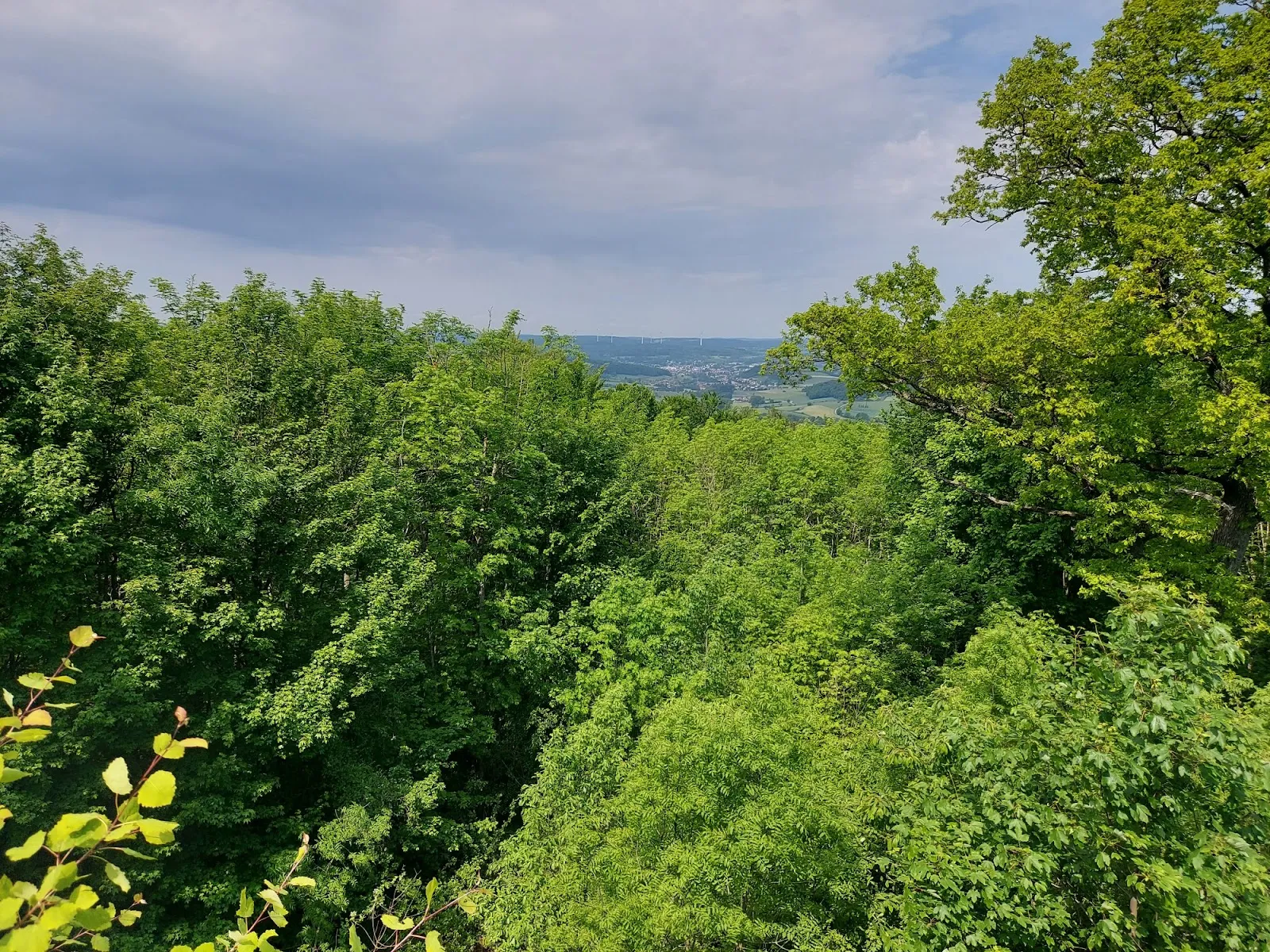 Вид на крепость Штекельберг в Германии