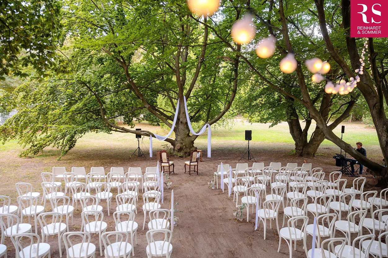 Культурный замок Росков, Германия, вид снаружи