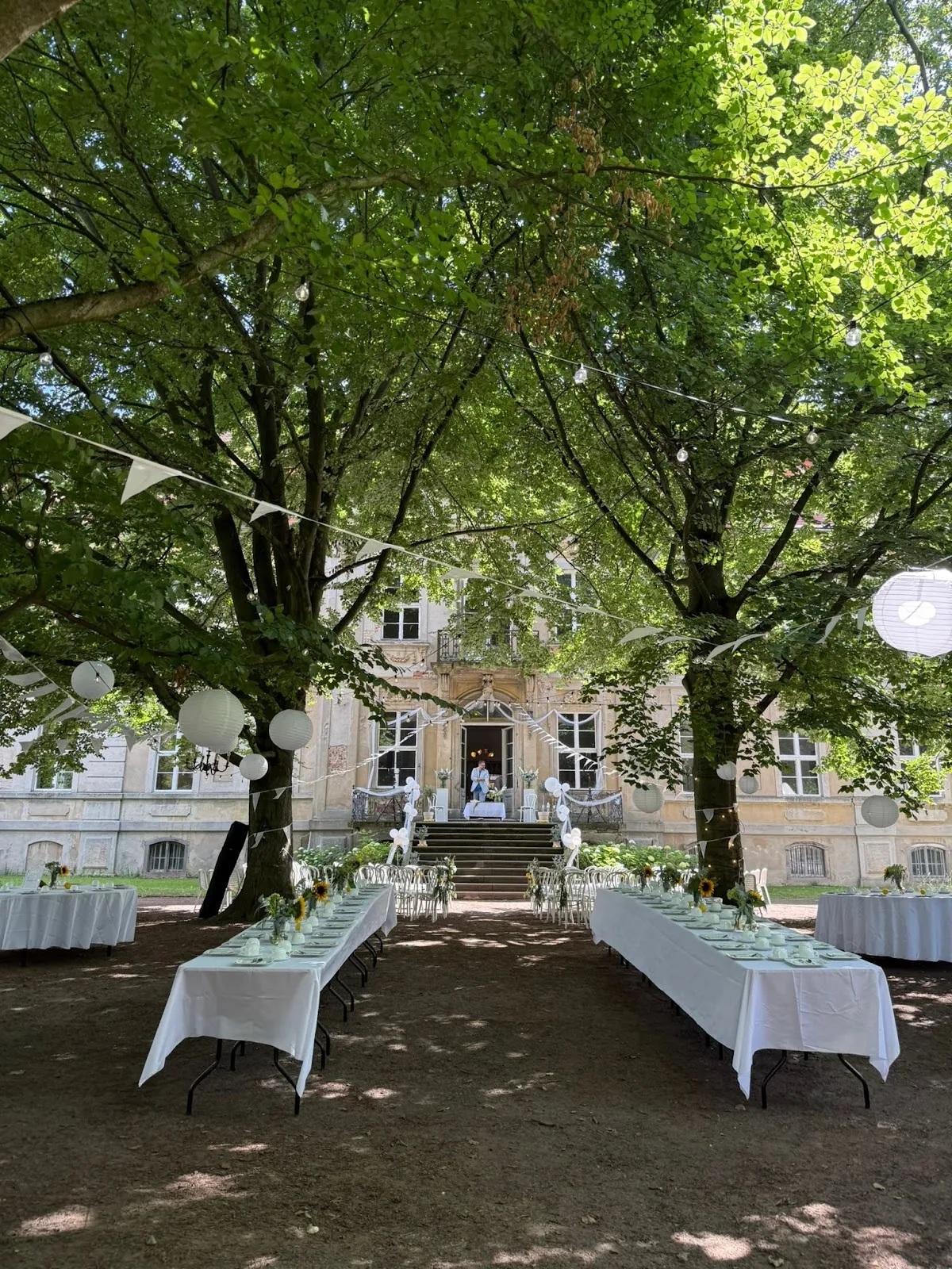 Культурный замок Росков, Германия, вид снаружи