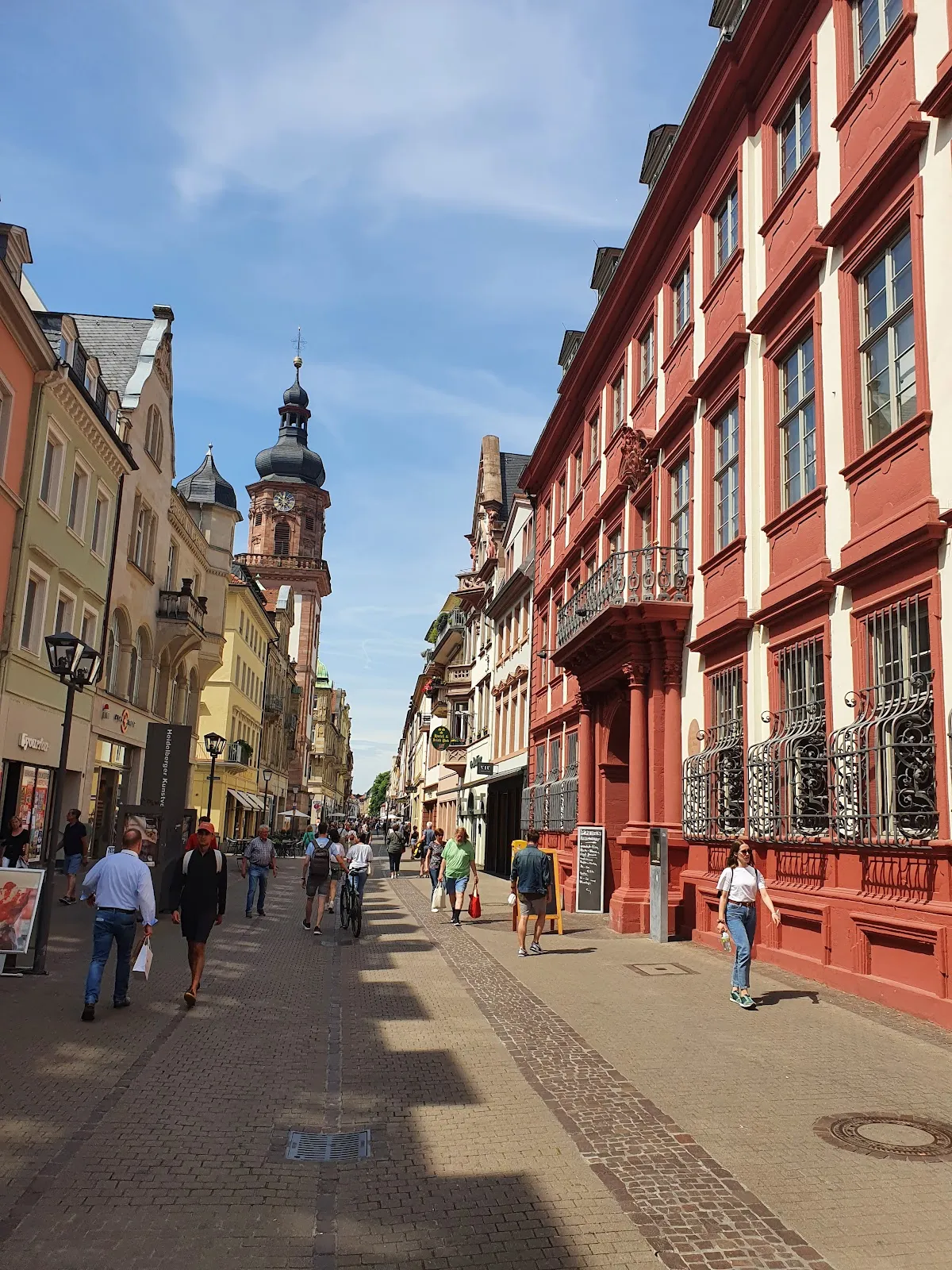 Фасад Курпфальцского музея в Гейдельберге