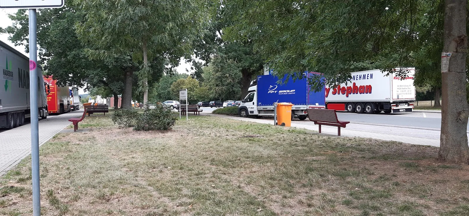 Вид на Лаунсбахское озеро с берега