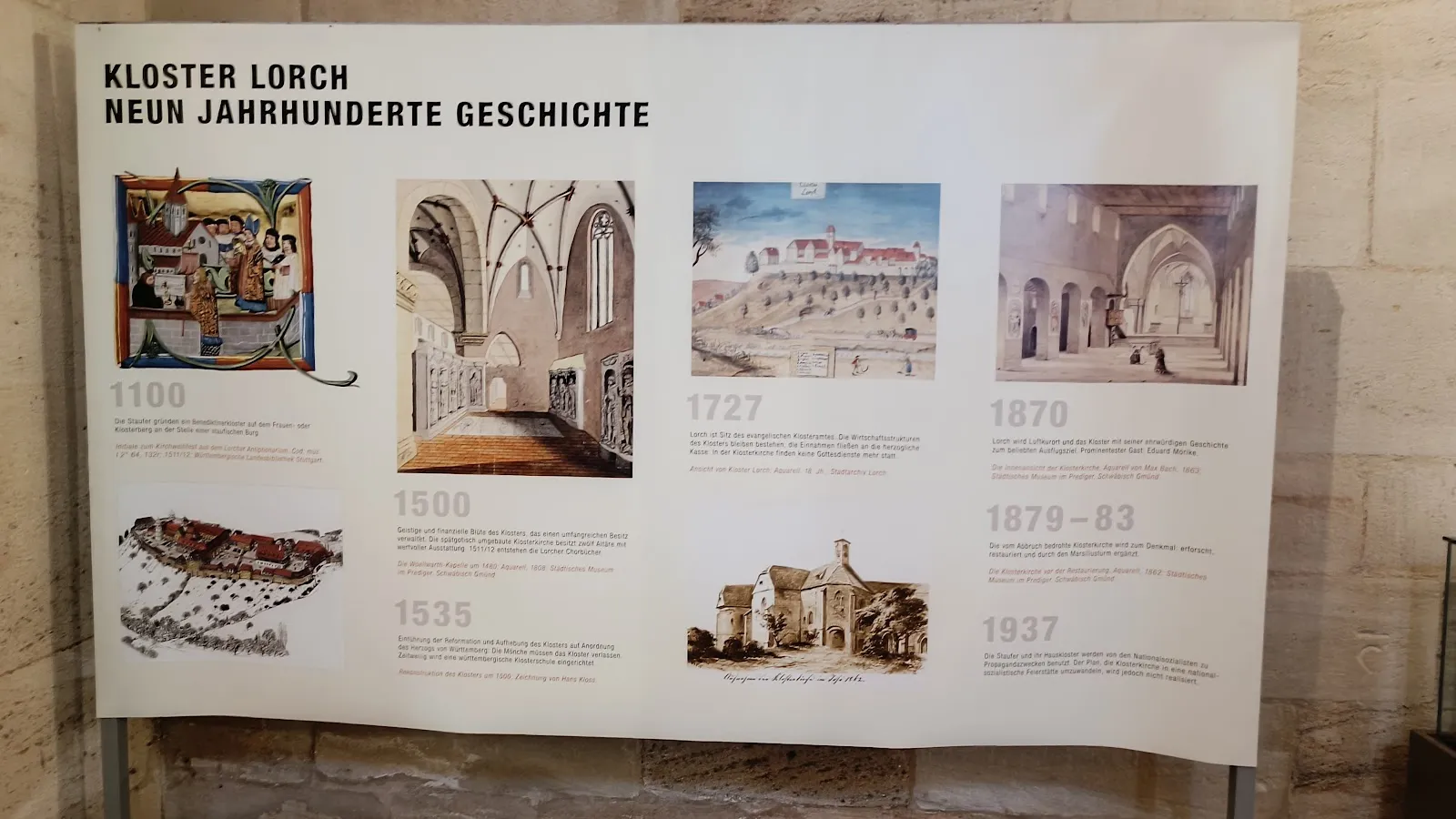 Фасад Лорхского монастыря