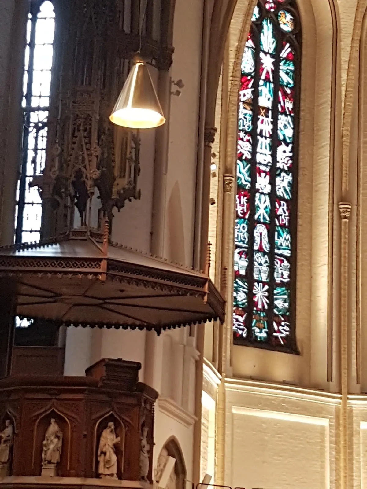 Фасад Лютеранской церкви Святой Петри в Гамбурге