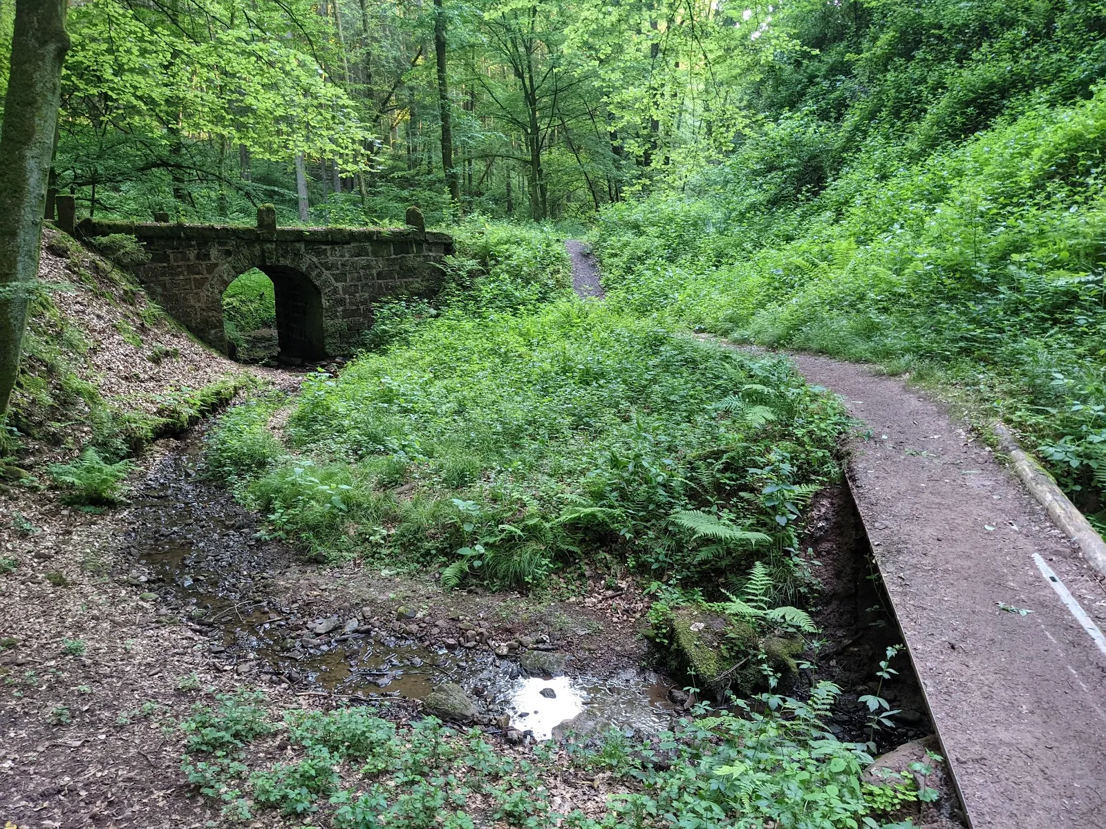 Малый водопад