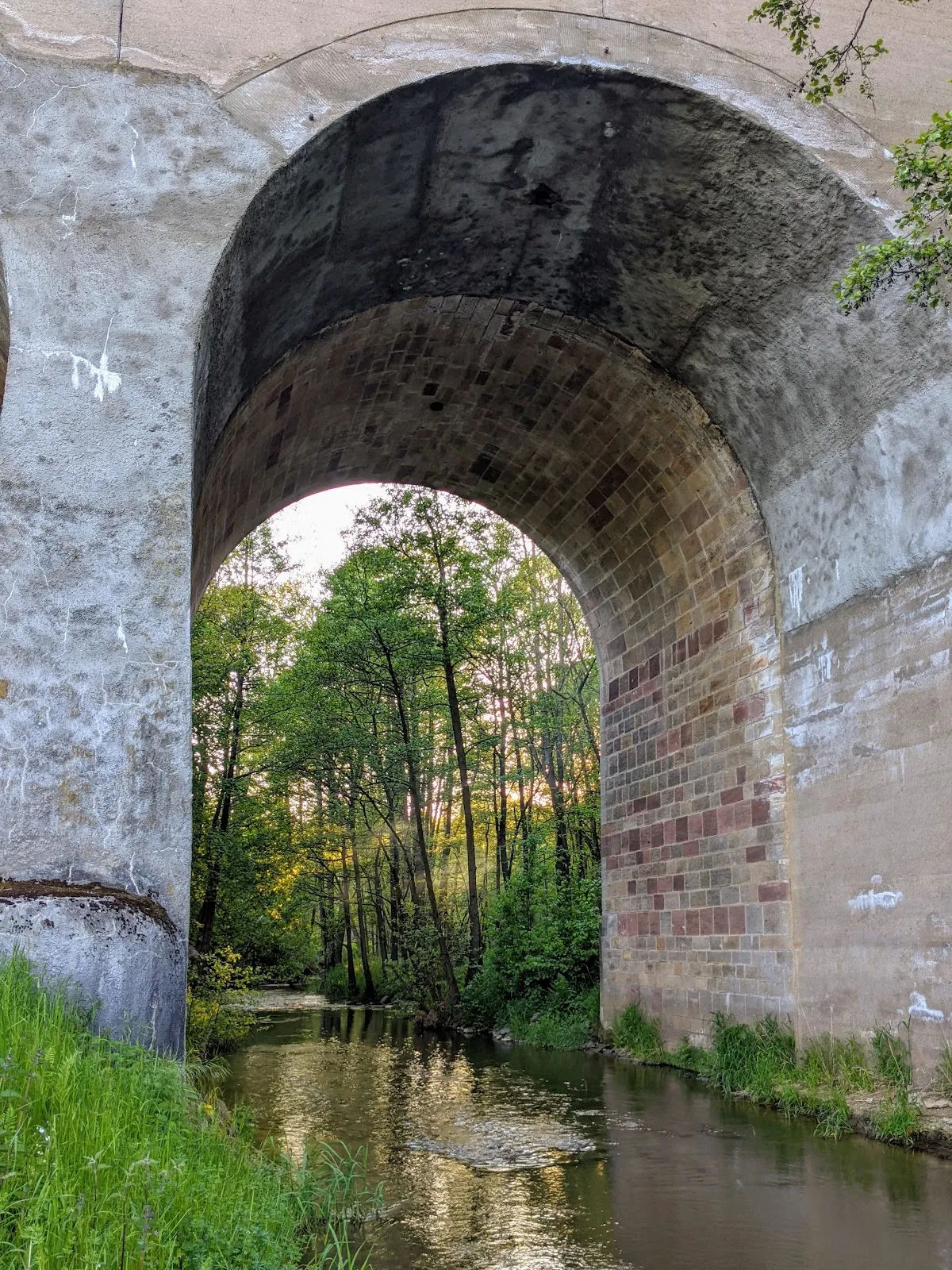 Марбахский Виадук, исторический железнодорожный мост в Германии