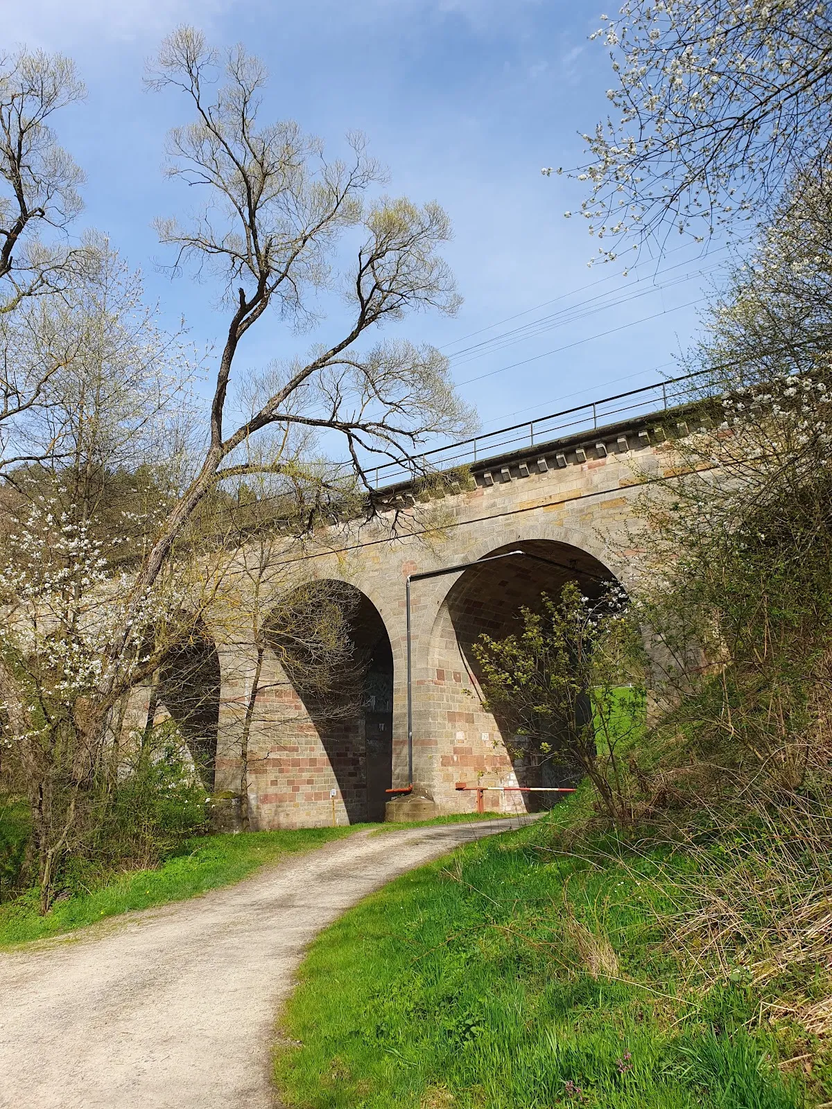 Марбахский Виадук, исторический железнодорожный мост в Германии