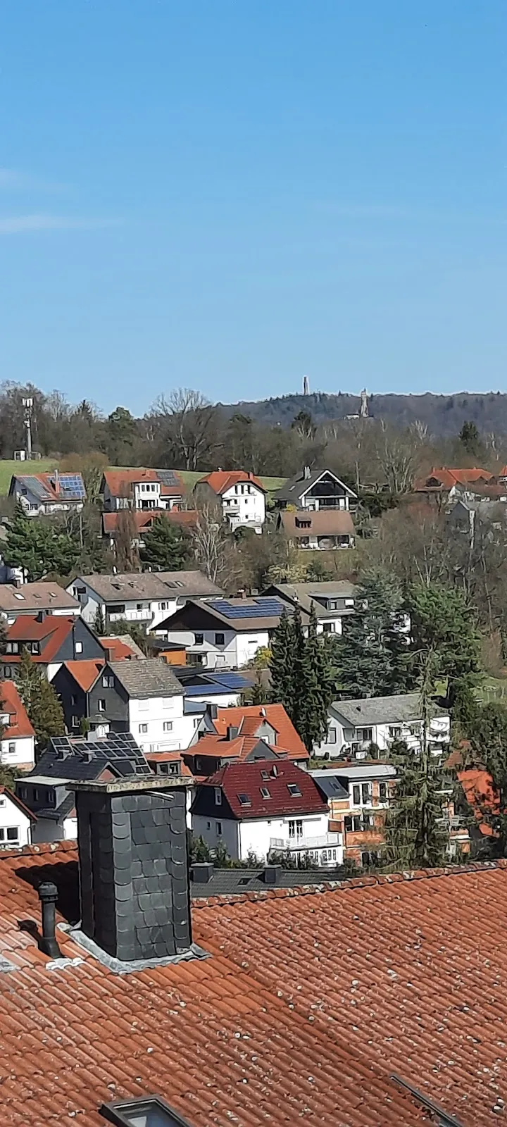 Марбургский замок – средневековая крепость на холме