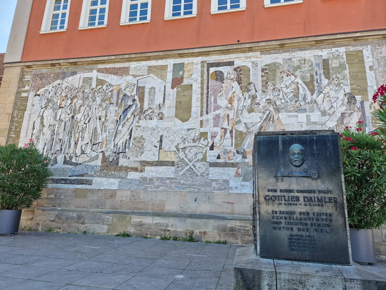 Мемориал Готлиба Даймлера в городе Шорндорф, Германия. Здание мемориала.