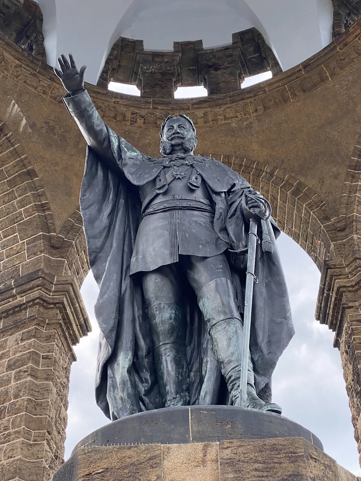 Мемориал кайзера Вильгельма в Порта Вестфалика, Германия