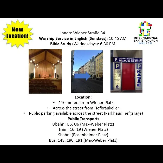 Здание Международной Баптистской Церкви Мюнхена