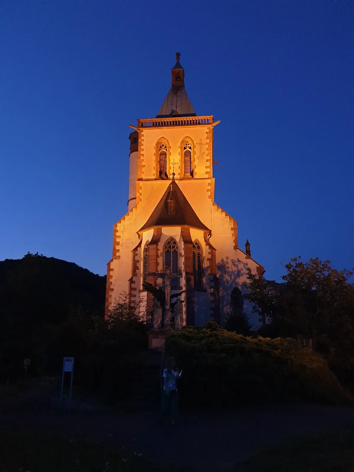 Вид на Монастырь Аллерхайлигенберг, историческое здание в Германии.