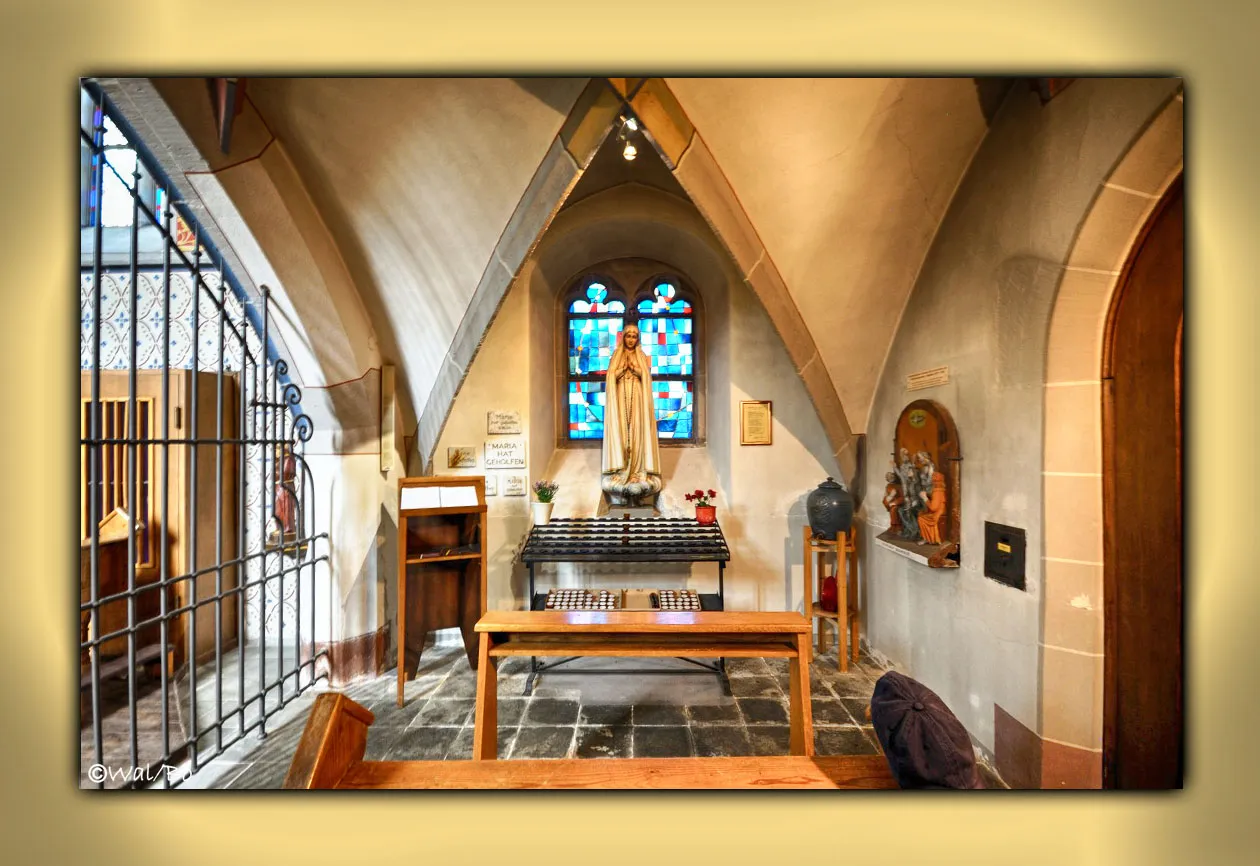 Вид на Монастырь Аллерхайлигенберг, историческое здание в Германии.