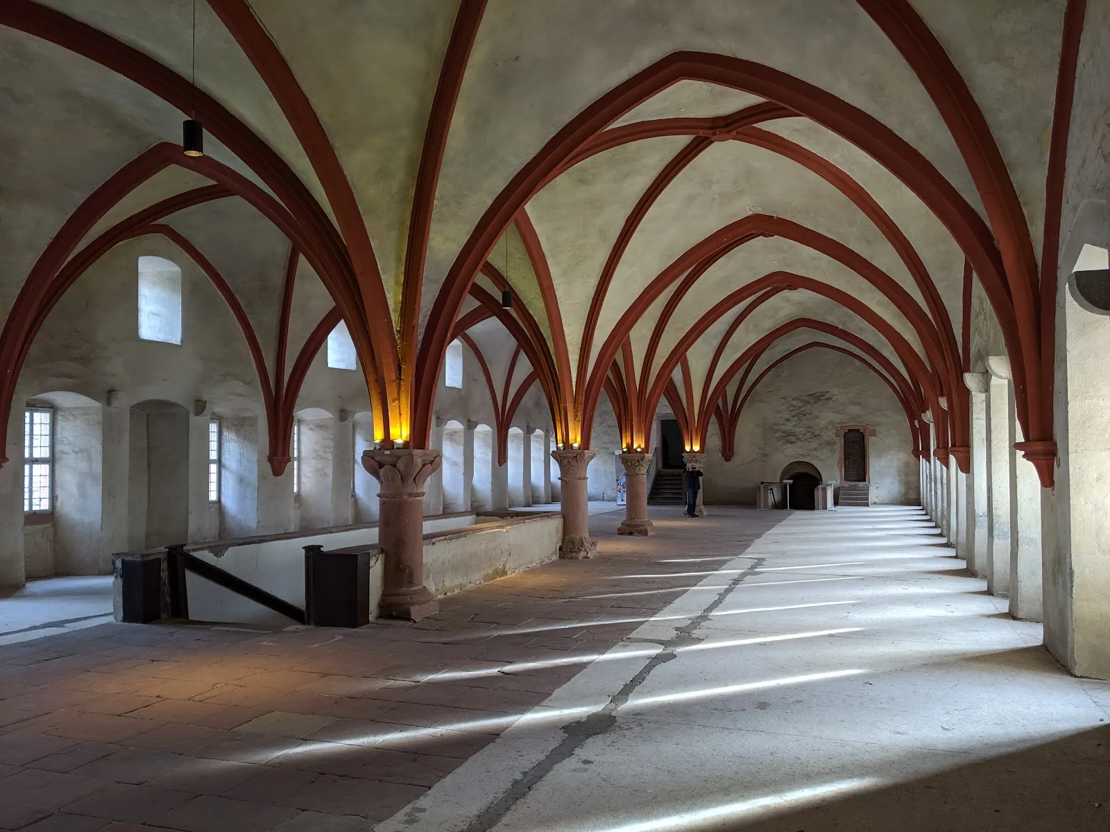 Монастырь Эбербах, историческое здание, Гессен, Германия