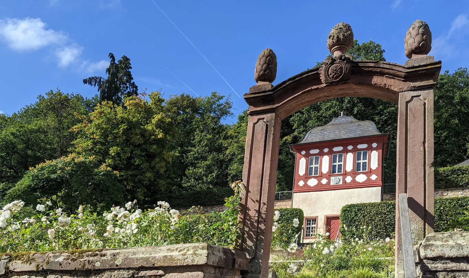 Монастырь Эбербах, историческое здание, Гессен, Германия