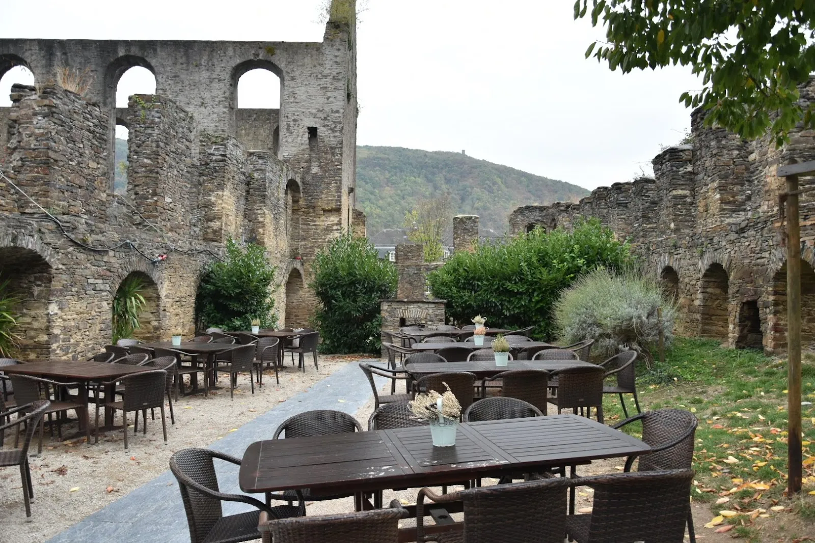 Вид на монастырь Мариенталь с окружающей природой