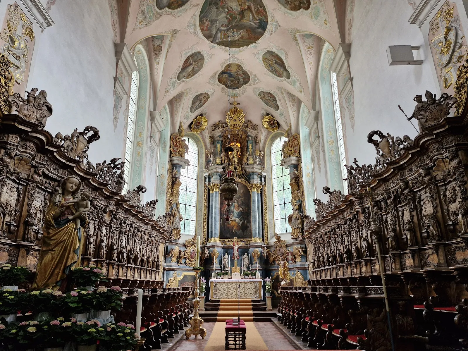 Фасад монастыря Шуссенрид, Германия