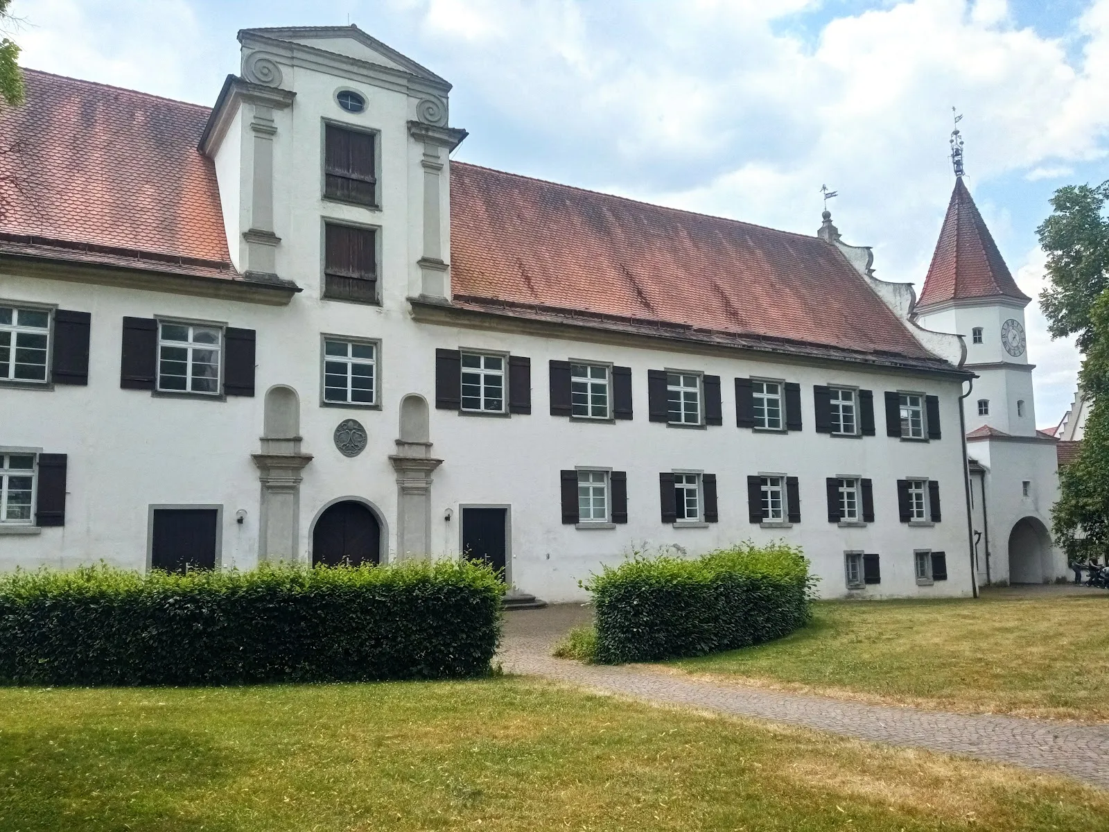 Фасад монастыря Шуссенрид, Германия