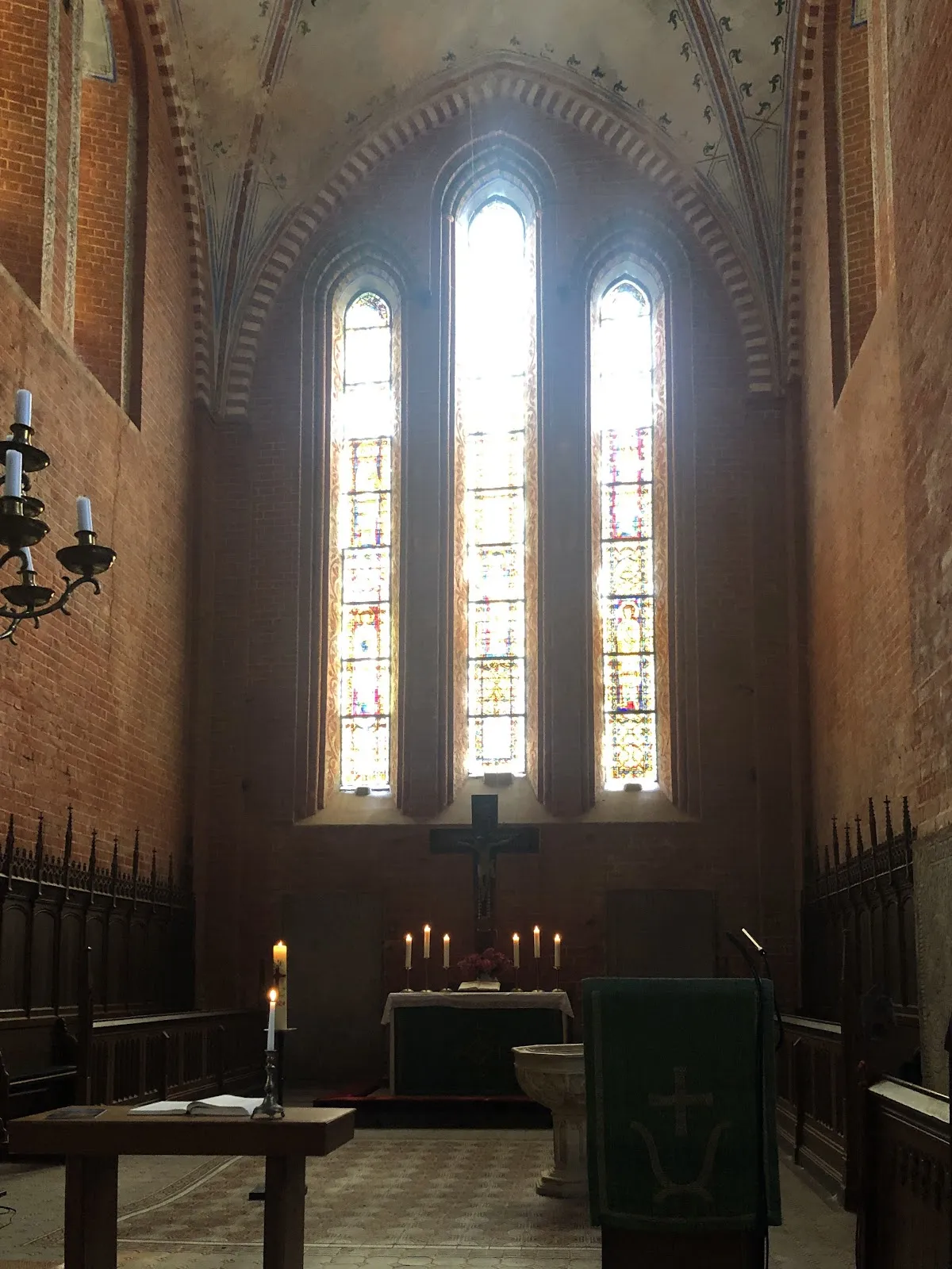 Вид на Монастырь Зонненкамп, Германия